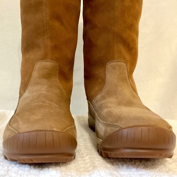 TIMBERLAND WOMEN MT HAYES TALL WATERPROOF PULL ON WINTER SNOW BOOTS SZ 10 - Picture 5 of 16